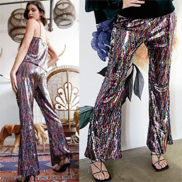 PARTY GIRL 2 Piece Sequin Set - Picture 1 of 8